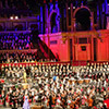 Bows at the Royal Albert Hall following the launch concert of Sir Karl's 80th Birthday Tour